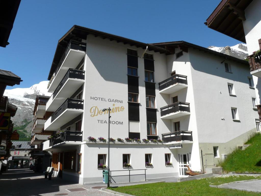 Hotel Garni Domino Saas-Fee Esterno foto