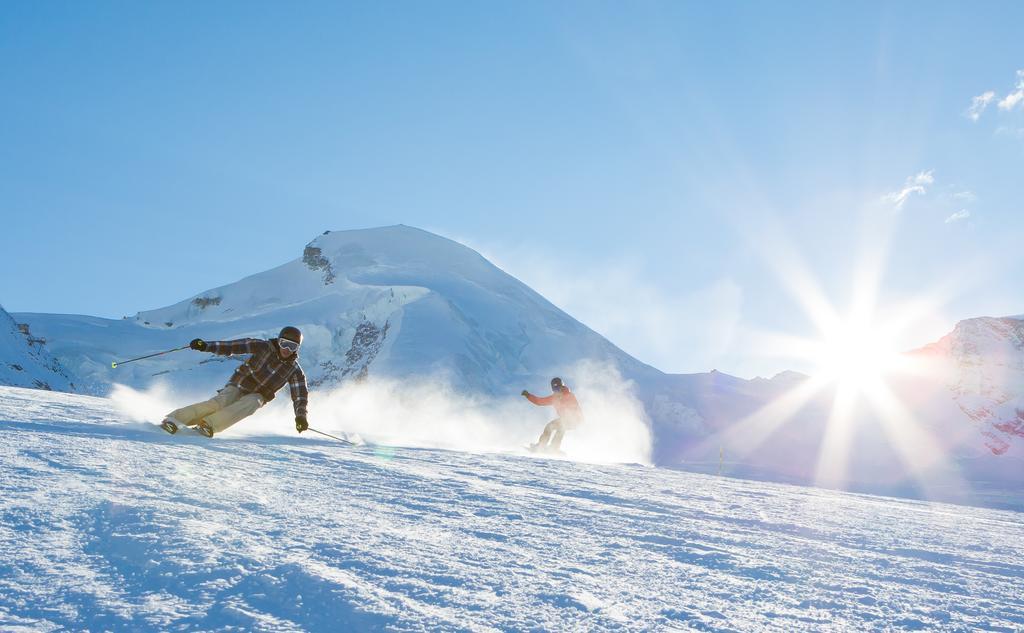 Hotel Garni Domino Saas-Fee Esterno foto
