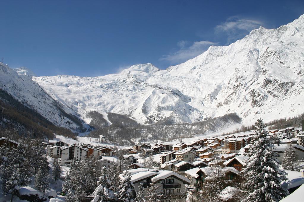 Hotel Garni Domino Saas-Fee Esterno foto