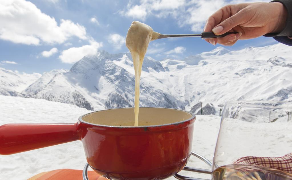 Hotel Garni Domino Saas-Fee Esterno foto