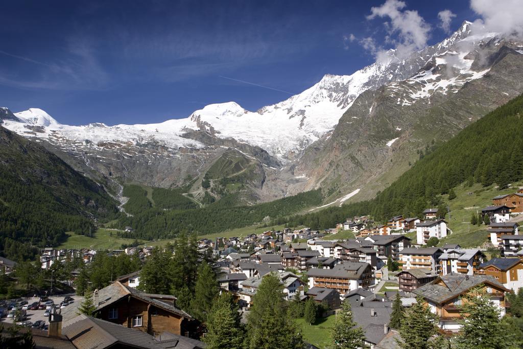 Hotel Garni Domino Saas-Fee Esterno foto